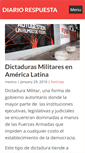 Mobile Screenshot of diariorespuesta.com.mx